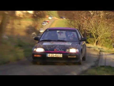 Mateusz Lubaś / Jarek Owsiak - Honda Civic - KJS Zimowy Super OeS Barbórka Moszczenica 13-12-2015