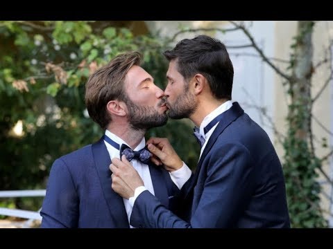 Christophe Beaugrand papa avec Ghislain  'ils révèlent la naissance de leur fils'