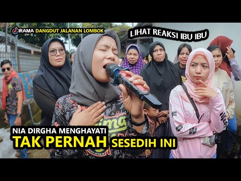 LAGUNYA SEDIH BANGET MEMBUAT IBU IBU MELONGO MEMANDANG NIA DIRGHA MELANTUNKANNYA | IRAMA DOPANG