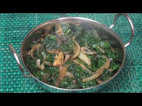 Spinach Bhaji Recipe