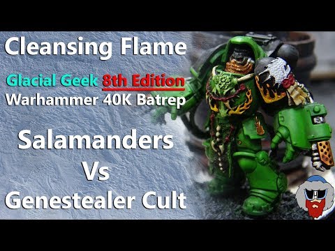 Salamanders VS Genestealer Cult - 8th Edition Warhammer 40K Batrep - 1,750pts