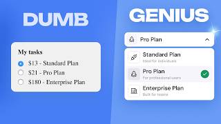 How to think like a GENIUS UI/UX designer