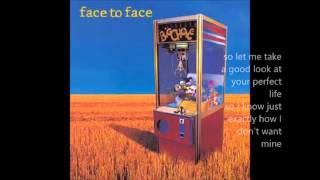 Face to Face Velocity (lyrics)