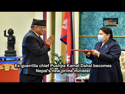 Ex guerrilla chief Pushpa Kamal Dahal becomes Nepal's new prime minister