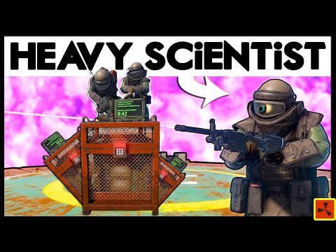 Rust HEAVY SCiENTiST LOOT - RICH RAIDS + OiL RiG FiGHT! (Rust Raids Modded)