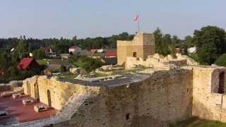 preview picture of video 'Ruiny zamku w Inowłodzu'