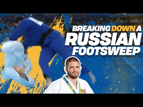 Travis Stevens Judo Breakdown: Harai-Tsurikomi-Ashi from A Russian 100kg Judoka — judo technique demonstration
