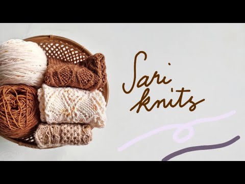 Sari knits 2022e1: June knitting projects