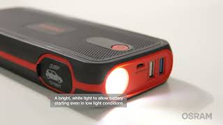 Power Banka Osram- startovací zdroj (JumpStarter) 16.800mAh / 400A / 2000A, 12V