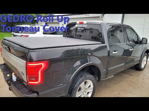 Installing the OEDRO soft roll up tonneau cover!