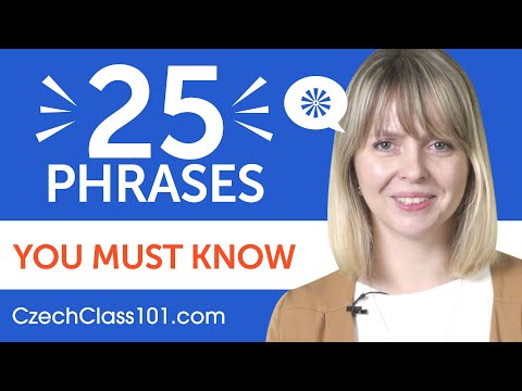 25 Phrases Every Czech Intermediate Learner Must-Know