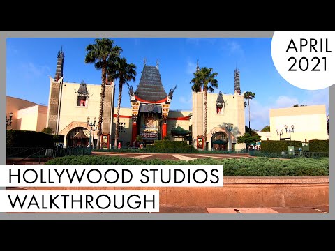 Disney's Hollywood Studios Morning Walkthrough | April 2021 | Walt Disney World, Florida