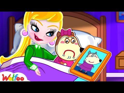 Where is my Mom? 😭 Wolfoo's Sister Doesn't Love Barbie Mommy | Educational video | Wolfoo Family
