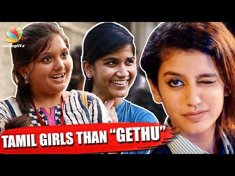 Tamil girls Vs Mallu Girls | Priya Prakash Varrier's Wink, Jimmiki Kammal Sheril