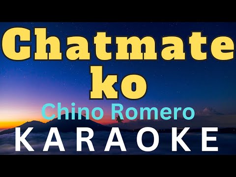 Chatmate Ko - Female Key // Karaoke Version