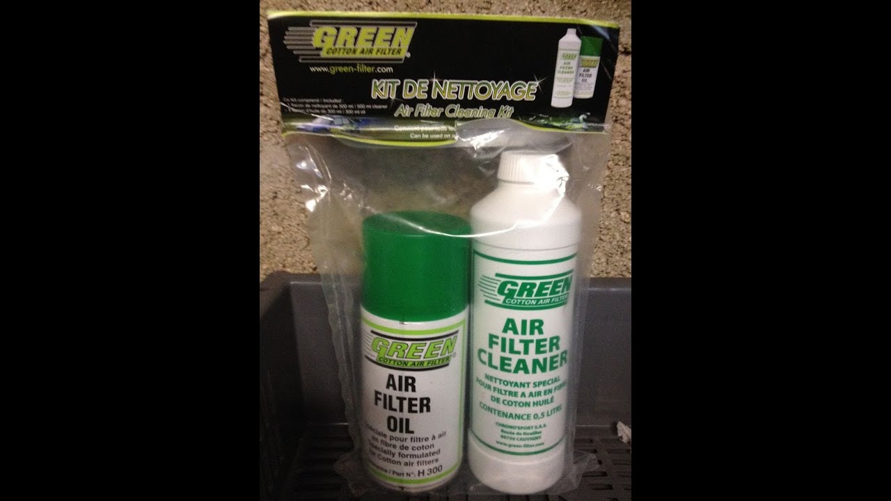 ENTRETIEN - NETTOYAGE FILTRE A AIR KN ou GREEN