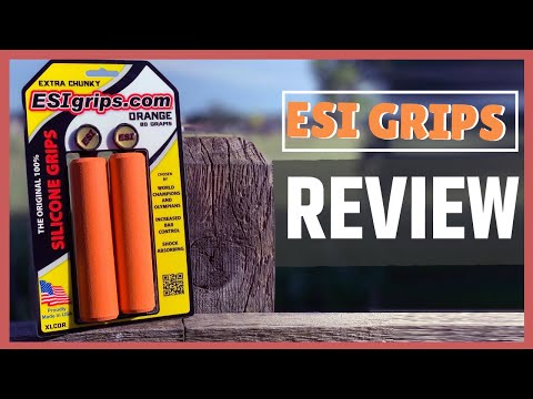 ESI Extra Chunky Mountain Bike Grips Install and Ride Review