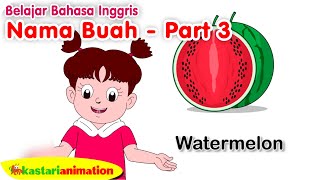 Download lagu BELAJAR BAHASA INGGRIS - BUAH 3 - Seri PAUD Diva - Kastari Sentra mp3 Download lagu BELAJAR BAHASA INGGRIS - BUAH 3 - Seri PAUD Diva - Kastari Sentra mp3