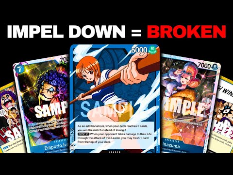 Emporio + Inazuma For The Win - Impel Down Is *BUSTED* | OP06 | Blue Nami Mill | OPTCG Sim