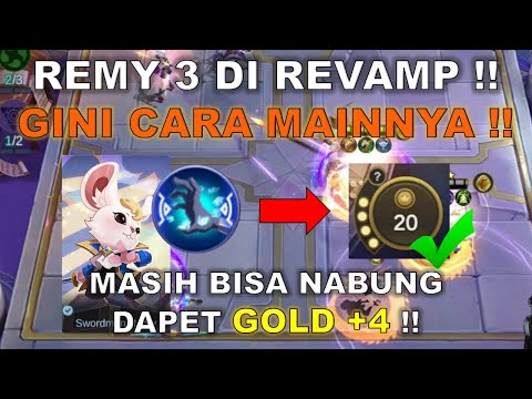 CARA MAIN COMMANDER REMY SKILL 3 REVAMP !! MASIH BAGUS BNGT WOII !!! COMBO MAGIC CHESS TERKUAT 2023