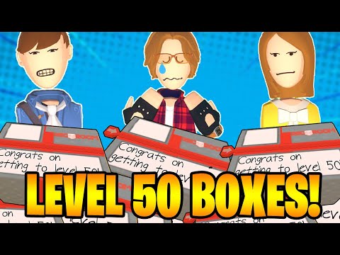 The CRAZIEST Level 50 Boxes EVER! Rec Room