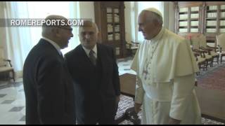 Pope Francis meets with Jordan Prince, El Hassan bin Talal | Pope