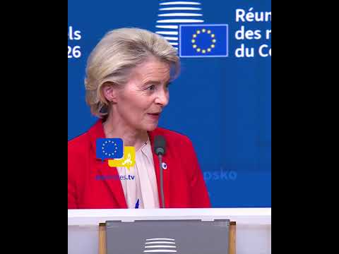 Video Thumbnail: Without Unity and Determination, Nothing Works – Ursula von der Leyen at #EUCO Brussels