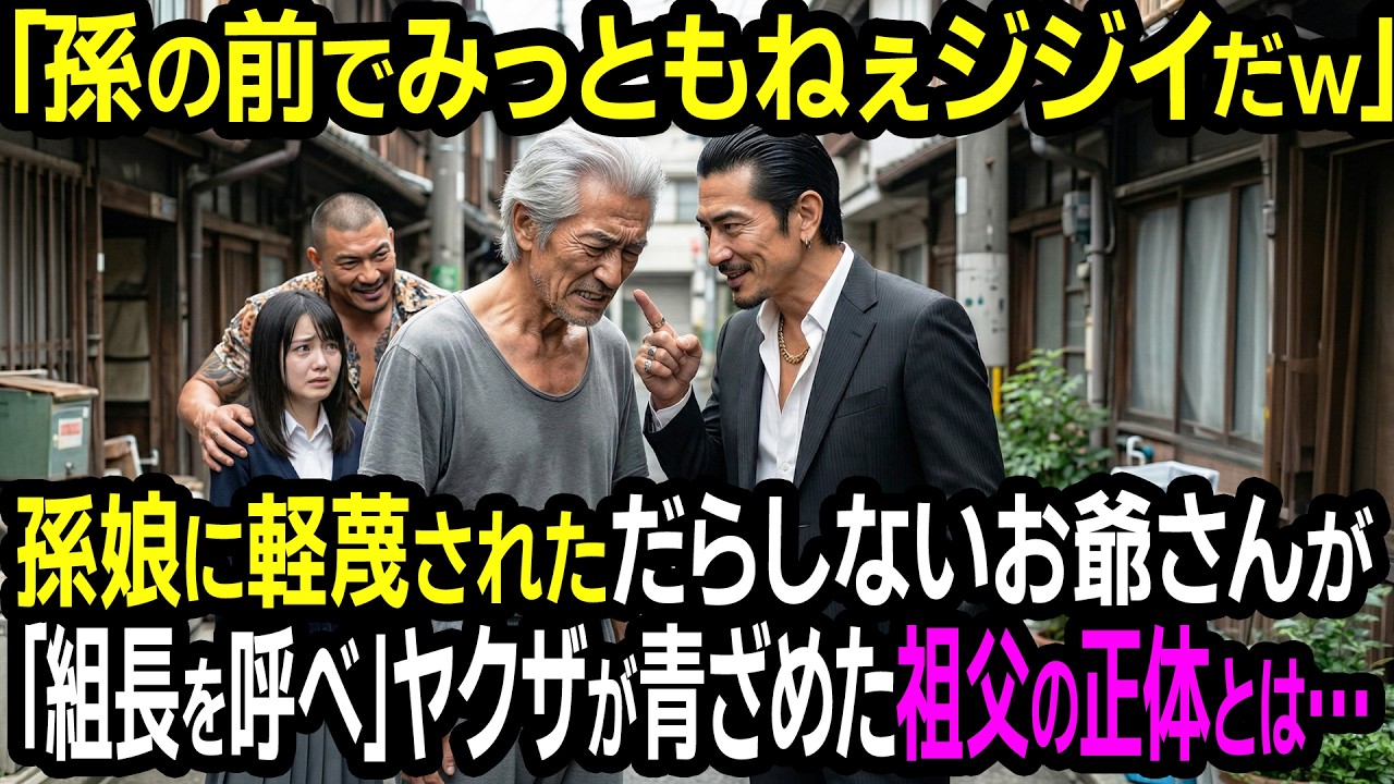「組長を連れてこい！」と孫に嫌われていただらしない祖父の眼光にヤクザが屈服。組長が土下座した祖父の「恐るべき過去」とは…