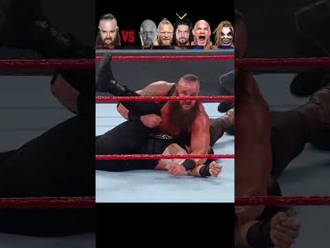 Braun Strowman vs WWE Legends