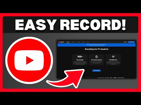 How To Record Shows On YouTube TV - Full Guide