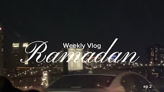 Ramadan in NYC 🌙 ep 2🌙 Lots of food, Life Updates, Family Iftar, Car Hangouts 