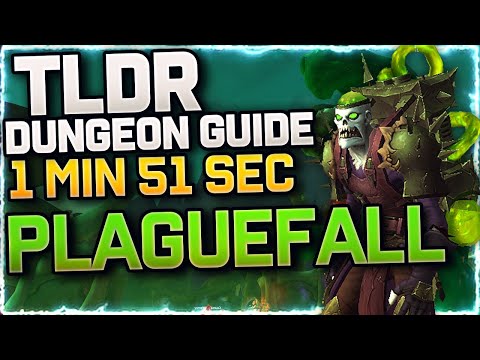 🟢TLDR: 2min Plaguefall MYTHIC Dungeon Guide | SHADOWLANDS