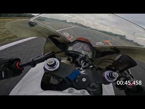 Tor Poznań 2023 - Onboard. Czas 1:49:8   Honda CBR 600 RR PC37