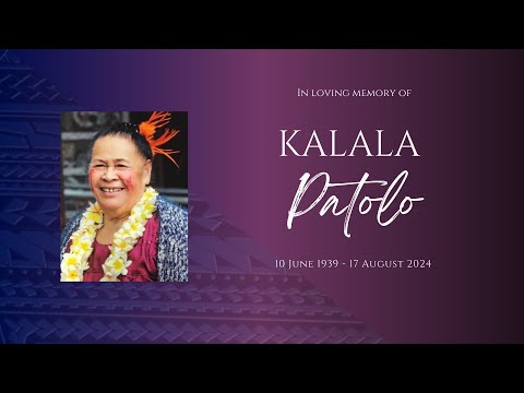 Lealaisalanoa Kalala Patolo (Funeral Service)