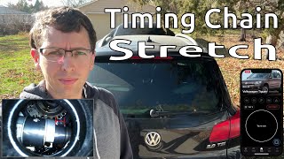 Check Timing Chain Stretch on 2.0T TSI VW/Audi Engines - OBDeleven Scanner + Inspection Plug view