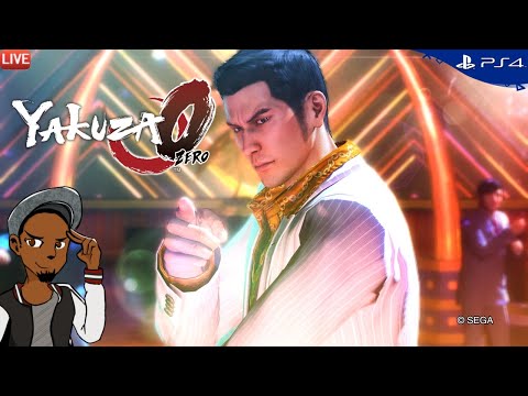 🔴LIVE: Yakuza 0 Blind Playthrough #3 (PS4)