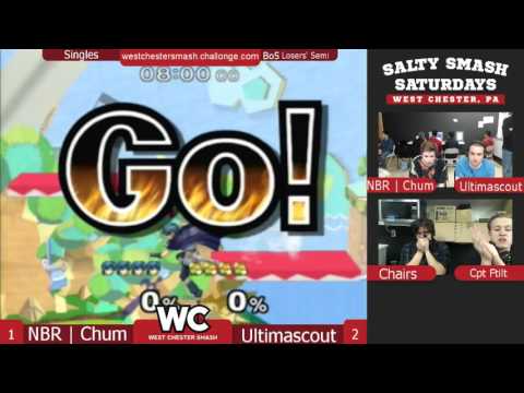WCS 1/2/2016 Singles Losers Semi: NBR | Chum (Puff/Marth) vs Ultimascout (Marth/Falcon/Fox)