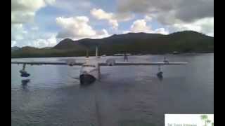 preview picture of video 'Tall Trees Palawan - Towing Sea Plane'