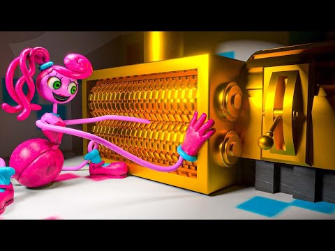 MOMMY LONG LEGS GOLD GRINDER TRAP COMPILATION | Poppy Playtime Chapter 2 Animation x Atomic Heart