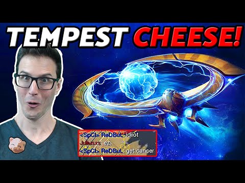 StarCraft 2 - INFURIATING TEMPEST CHEESE | Resurrection ICYFAR G4