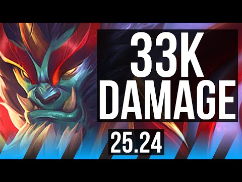 GALIO vs FIZZ (MID) | 33K damage | EUW Master | 25.24