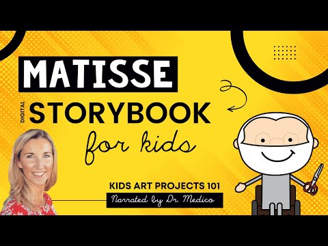 Henri Matisse Abstract Art Narrated Digital Storybook for Kids