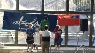 preview picture of video 'Entrega premios Campeonato Gipuzkoa Alevin 2014. Unai Campeón.'