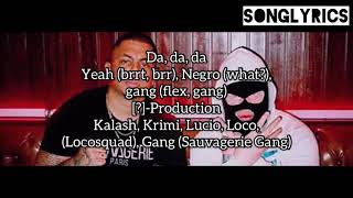 LUCIANO x KALASH CRIMINEL - WEIß MASKIERT Lyrics (SONGLYRICS)