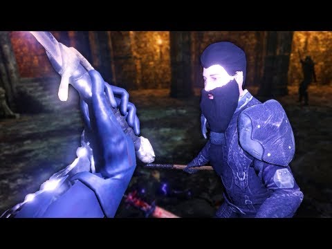Telekinetic Powers with Swords! Fantastic VR Game!  - Blade and Sorcery VR Gameplay