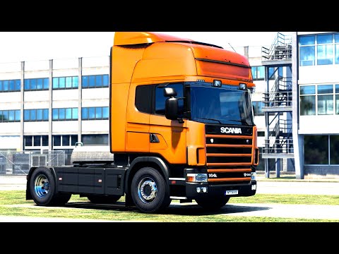 ETS 2 - Scania 124L Transporting Post Packages