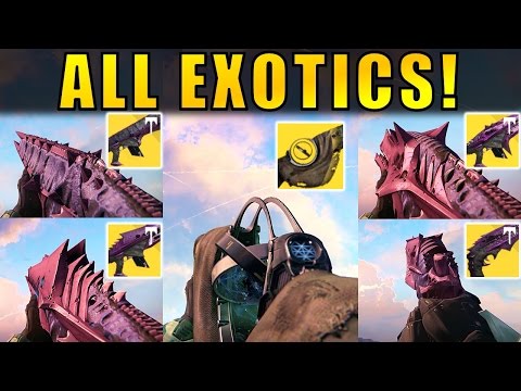 Destiny: ALL KING'S FALL EXOTICS! | Age of Triumph