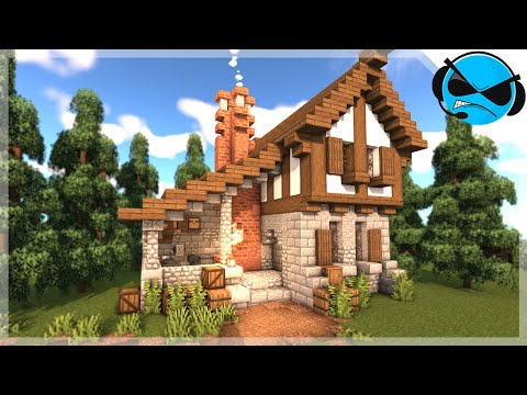 Minecraft: How To Build A Medieval Blacksmith (Minecraft Build Tutorial)