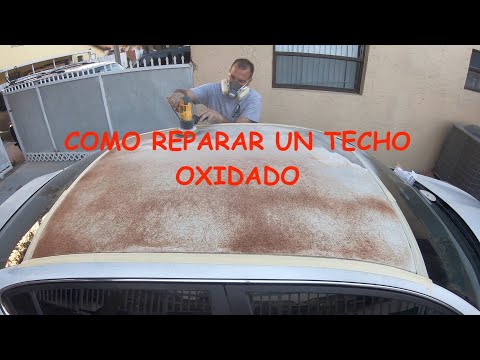 LEARN HOW TO REPAIR RUST ON YOUR CAR'S ROOF
