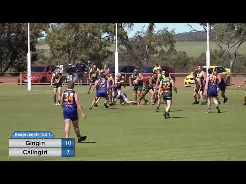 2021 Mortlock Football League Reserves Grand Final Gingin V Calingiri